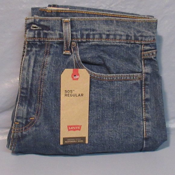 Levi's Other - Men's Levi's® 505™ Regular-Fit Stretch Jeans 32x36 NWT
